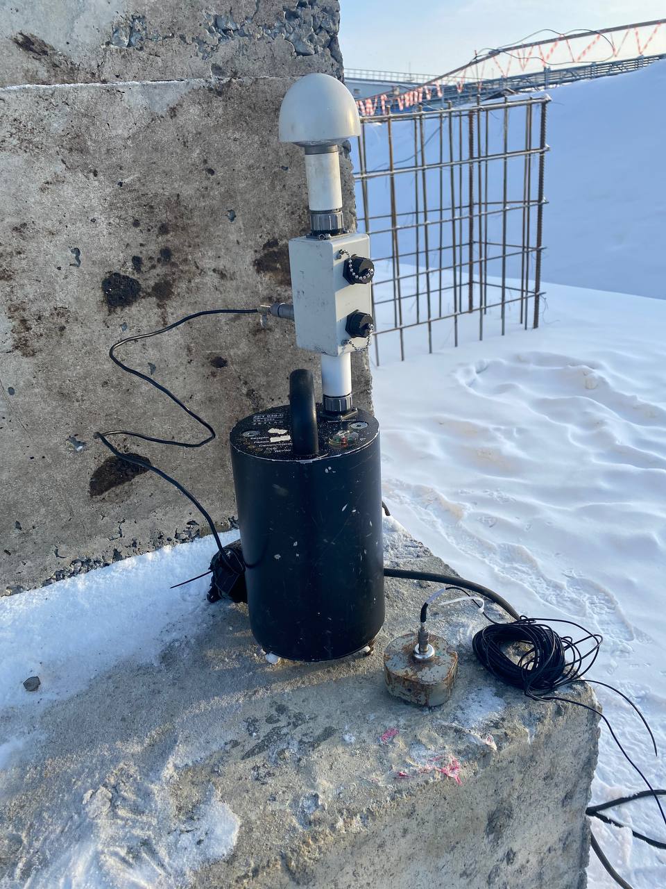 Фундамент промздания